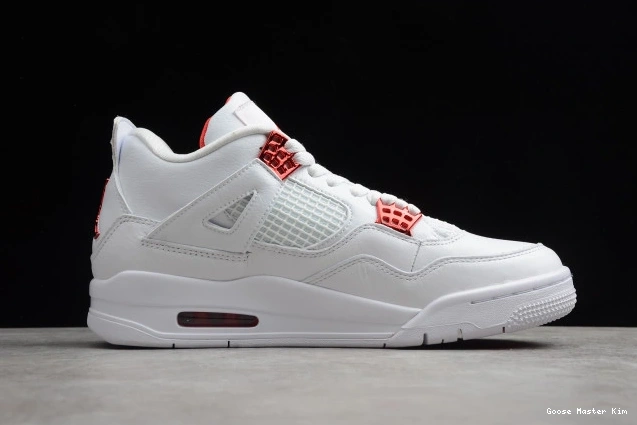 Red CT8527-112 Metallic Jordan Air 4 0601